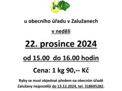 Prodej ryb 22.12.2024